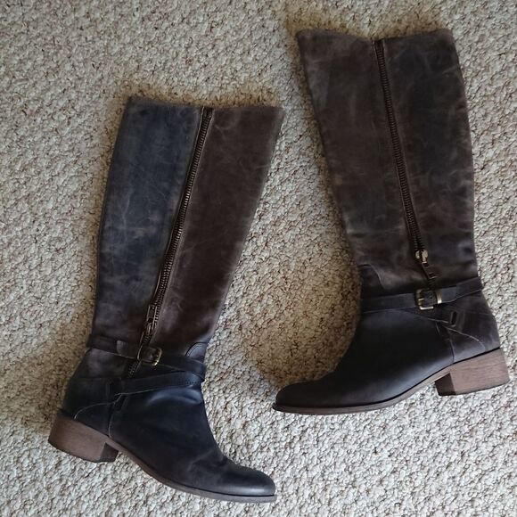 Charles David Gratex Made in Italy dark brown Boots size 8 - Picture 1 of 12